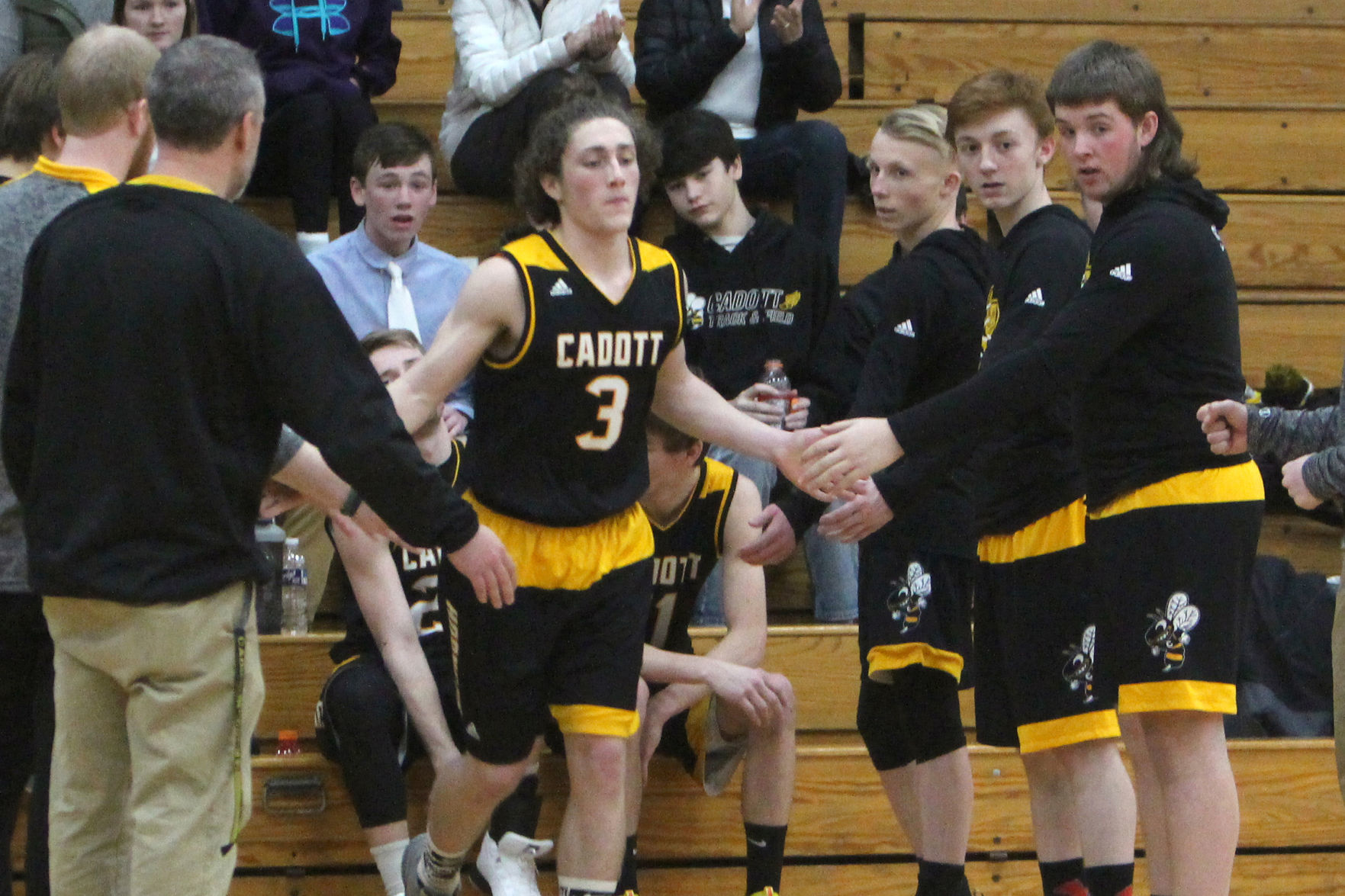 Cadott at McDonell boys basketball 1-15-19